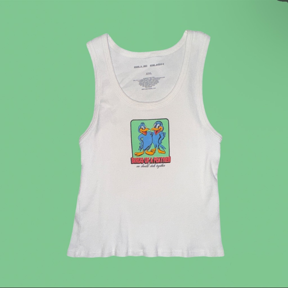 Billie Eilish Birds of a feather tank top 2XL
